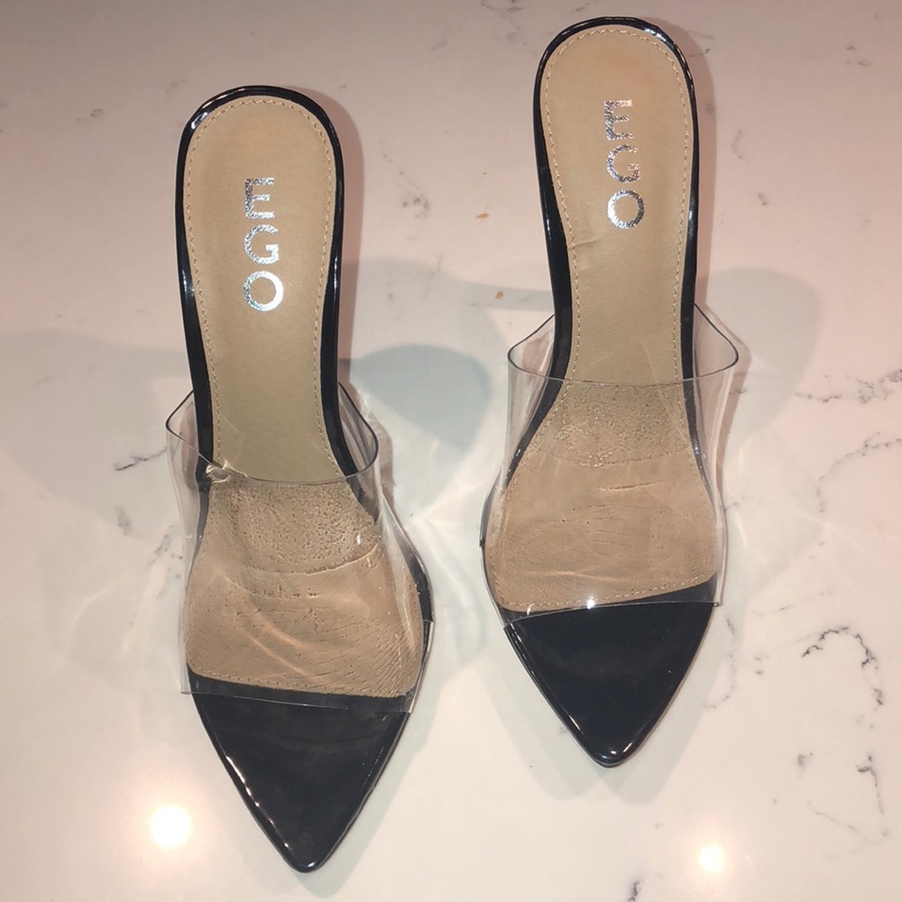 Slide in heels